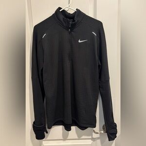 Nike Men's Black Performance Half-Zip Jacket
